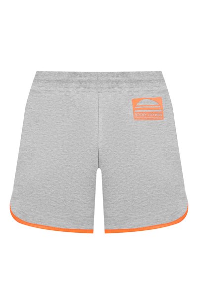 Хлопковые шорты MARC JACOBS (THE) серого цвета по цене 4625 руб., арт. W24187/2A-5A, фото 2 Хлопковые шорты MARC JACOBS (THE), арт. W24187/2A-5A, фото 2