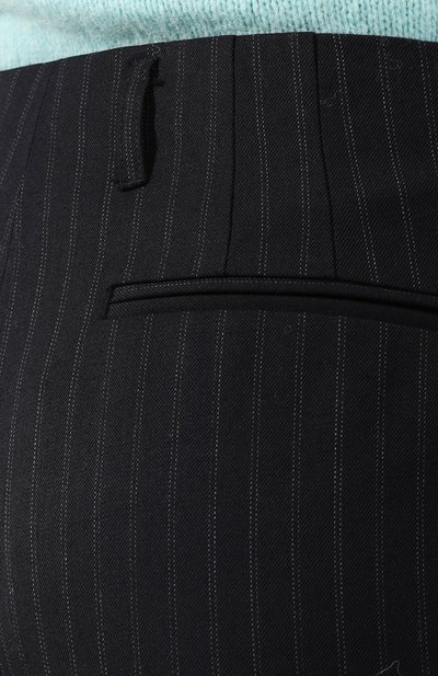 Брюки DRIES VAN NOTEN темно-синего цвета по цене 59950 руб., арт. 192-10909-8036, фото 5 Брюки DRIES VAN NOTEN, арт. 192-10909-8036, фото 5