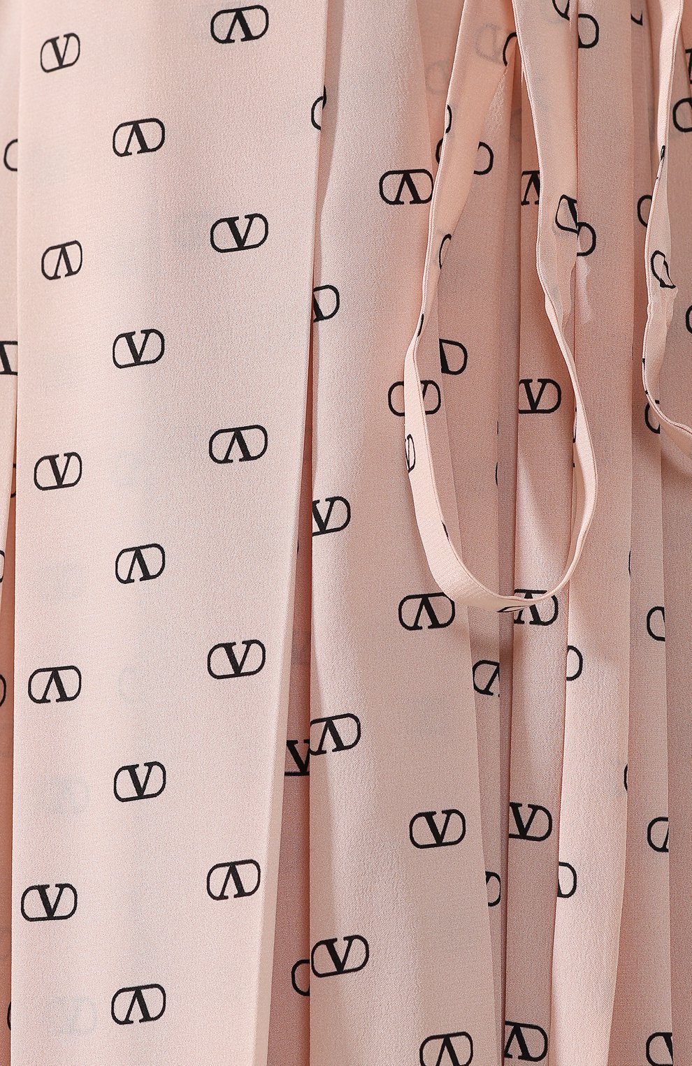 Шелковая юбка VALENTINO розового цвета по цене 299500 руб., арт. SB3RA4W04NJ, фото 5 Шелковая юбка VALENTINO, арт. SB3RA4W04NJ, фото 5