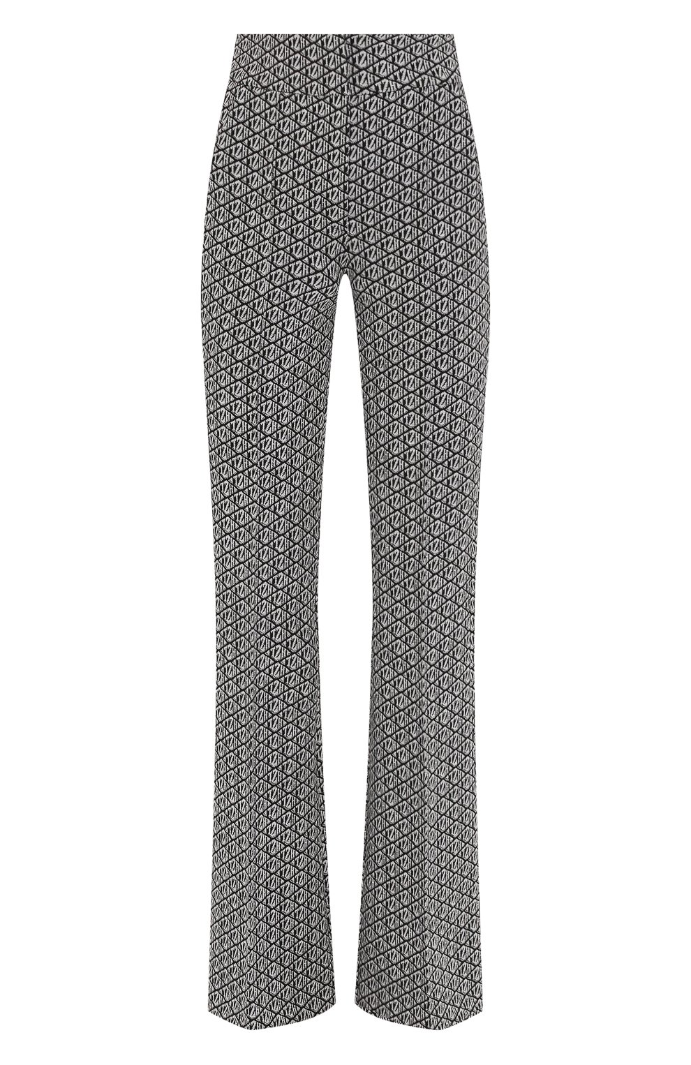 Хлопковые брюки TOMMY Х ZENDAYA черно-белого цвета по цене 13990 руб., арт. WW0WW26247, фото 1 Хлопковые брюки TOMMY Х ZENDAYA, арт. WW0WW26247, фото 1