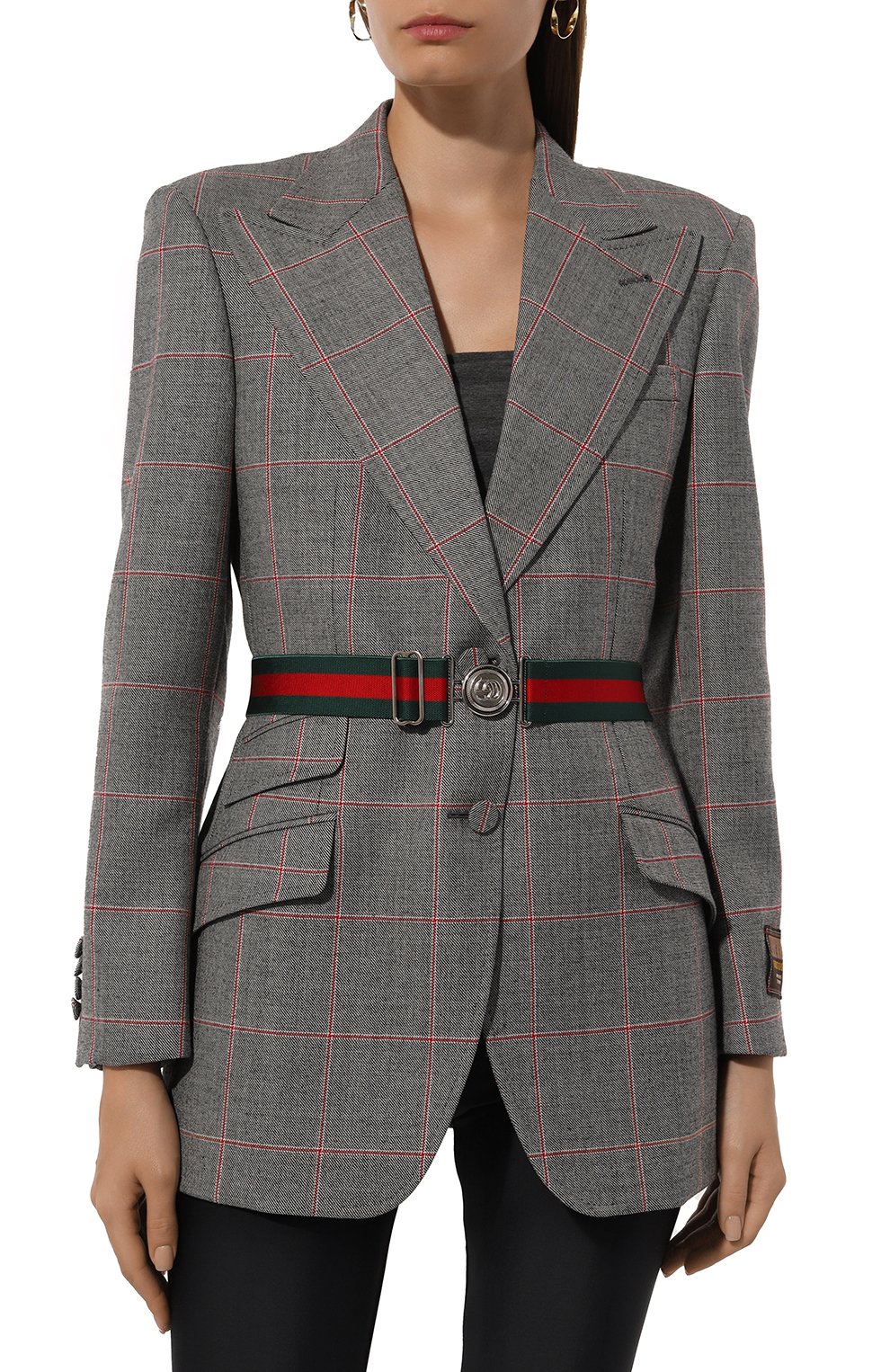 Шерстяной жакет GUCCI, арт. 758276/ZAKRL, фото 3