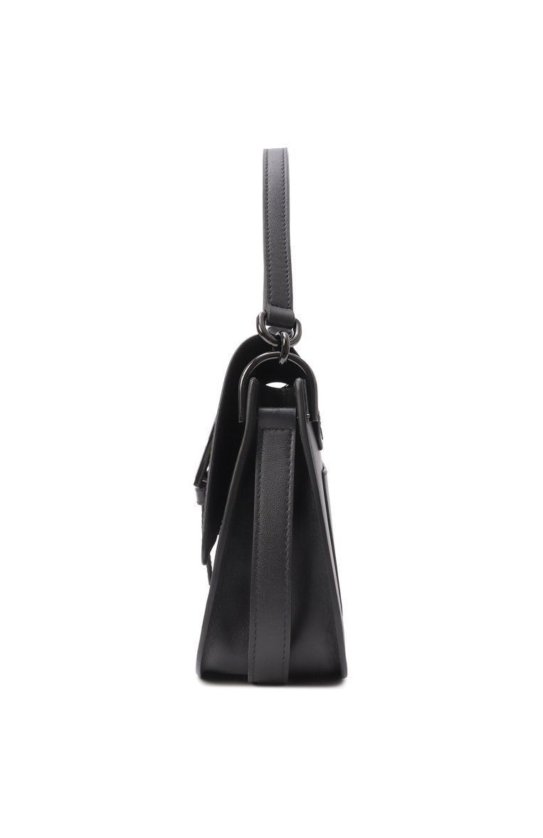 Женская сумка furla flow medium FURLA черного цвета, арт. WB00996/BX2045 | Фото 4 (Материал: Натуральная кожа; Размер: medium; Ремень/цепочка: На ремешке; Автоматизация состава: Проставлено; Автоматизация ТО: Проставлено)