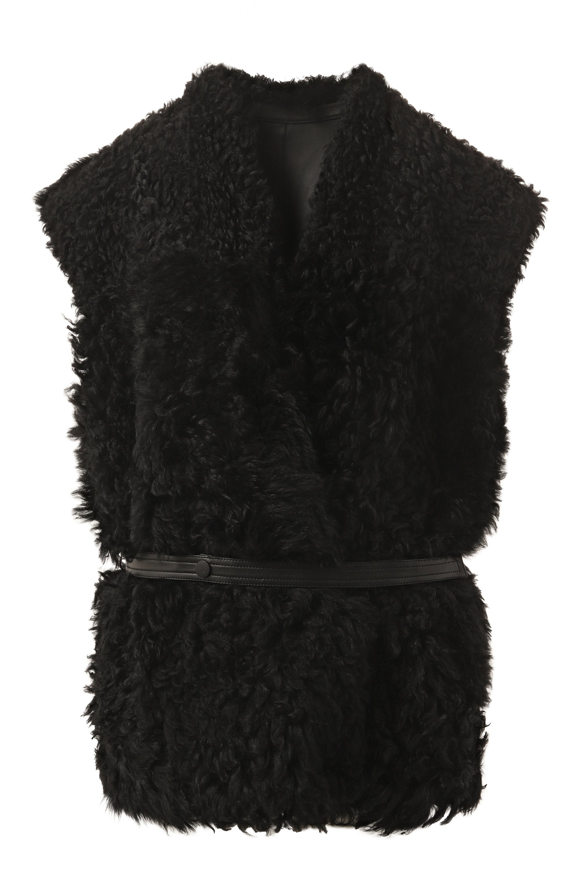 Двусторонний жилет из меха овчины VENERA M., арт. YLKBP, фото 1