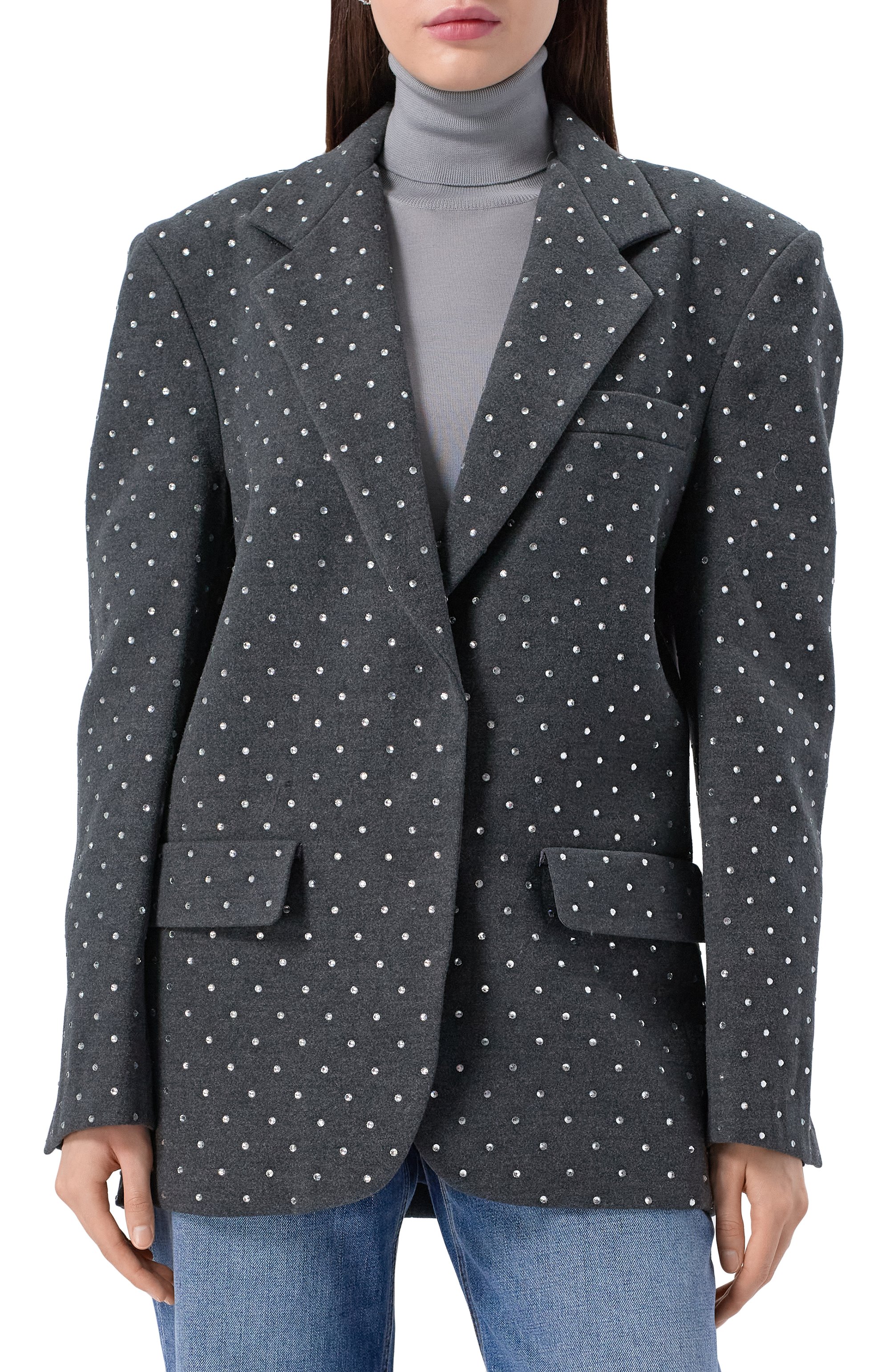 Жакет с отделкой стра�зами FORTE DEI MARMI COUTURE, арт. 25WF7449M, фото 3