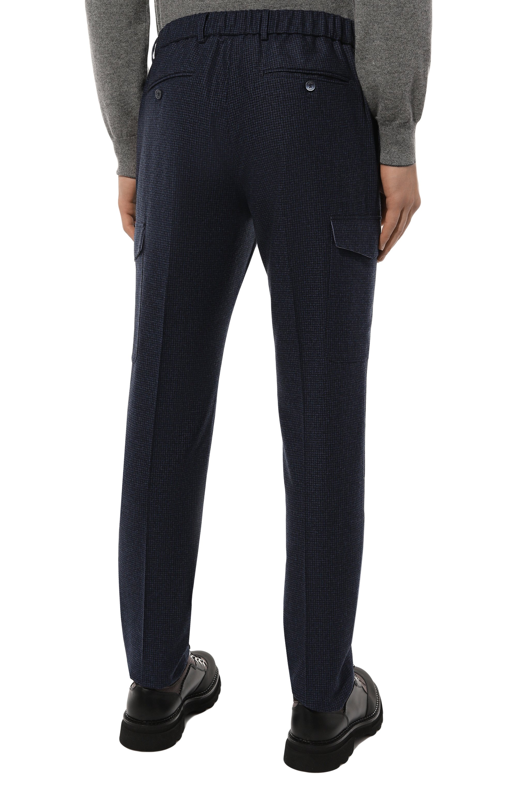 Шерстяные брюки-карго STEFANO RICCI, арт. M1T4300040/W0011R, фото 4