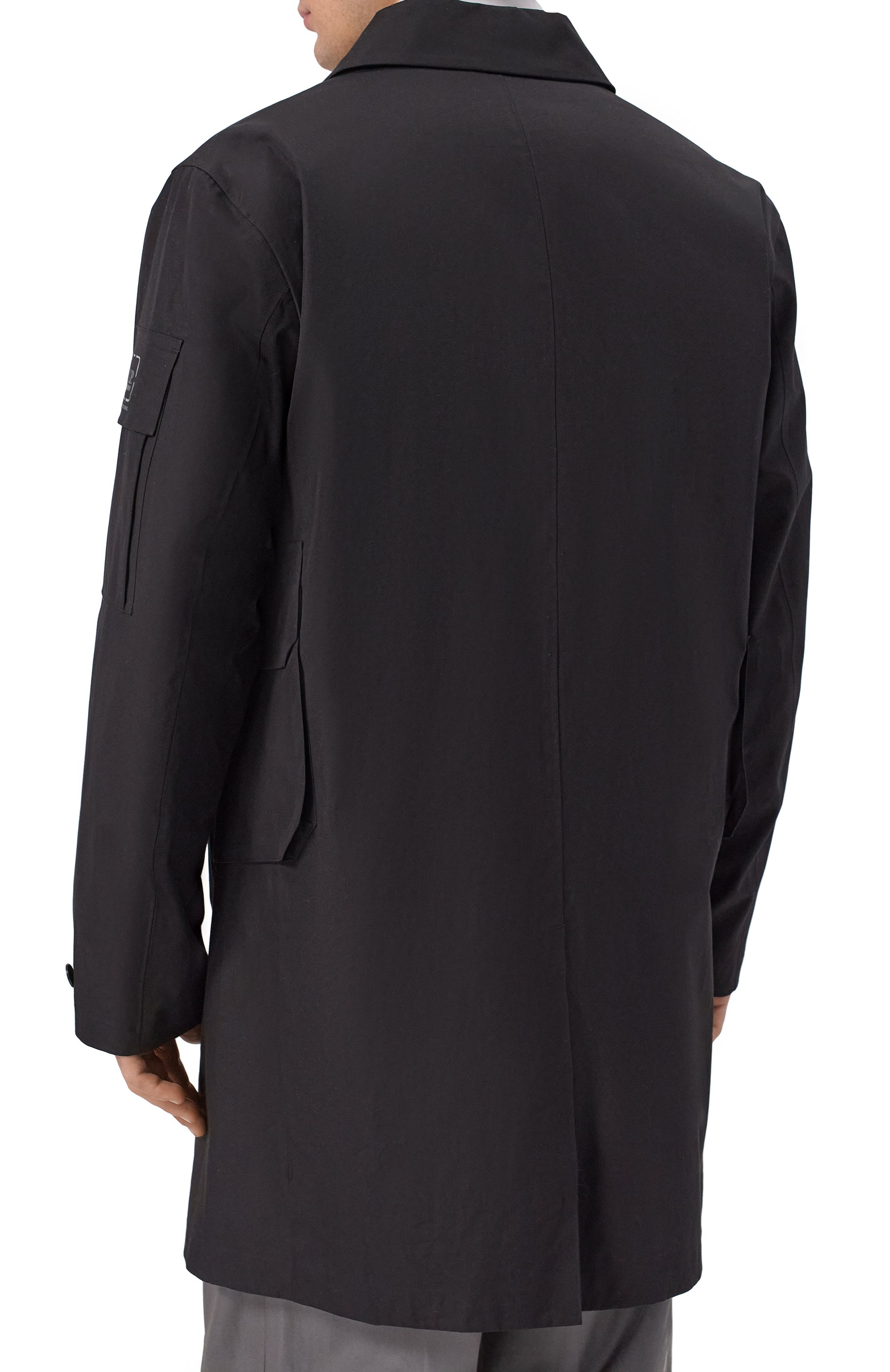 Хлопковый плащ C.P. COMPANY, арт. 20CL0W004A/110542A, фото 4