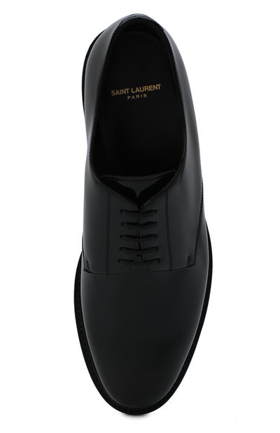 Кожаные дерби SAINT LAURENT, арт. 632356/0D500, фото 5