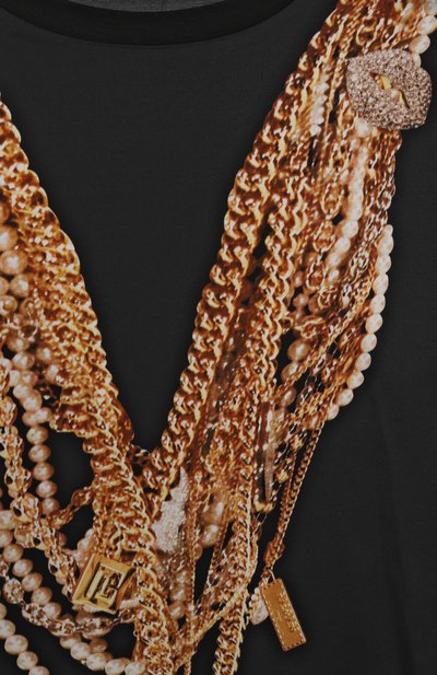 Футболка из вискозы BALMAIN, арт. BX8B61, фото 3