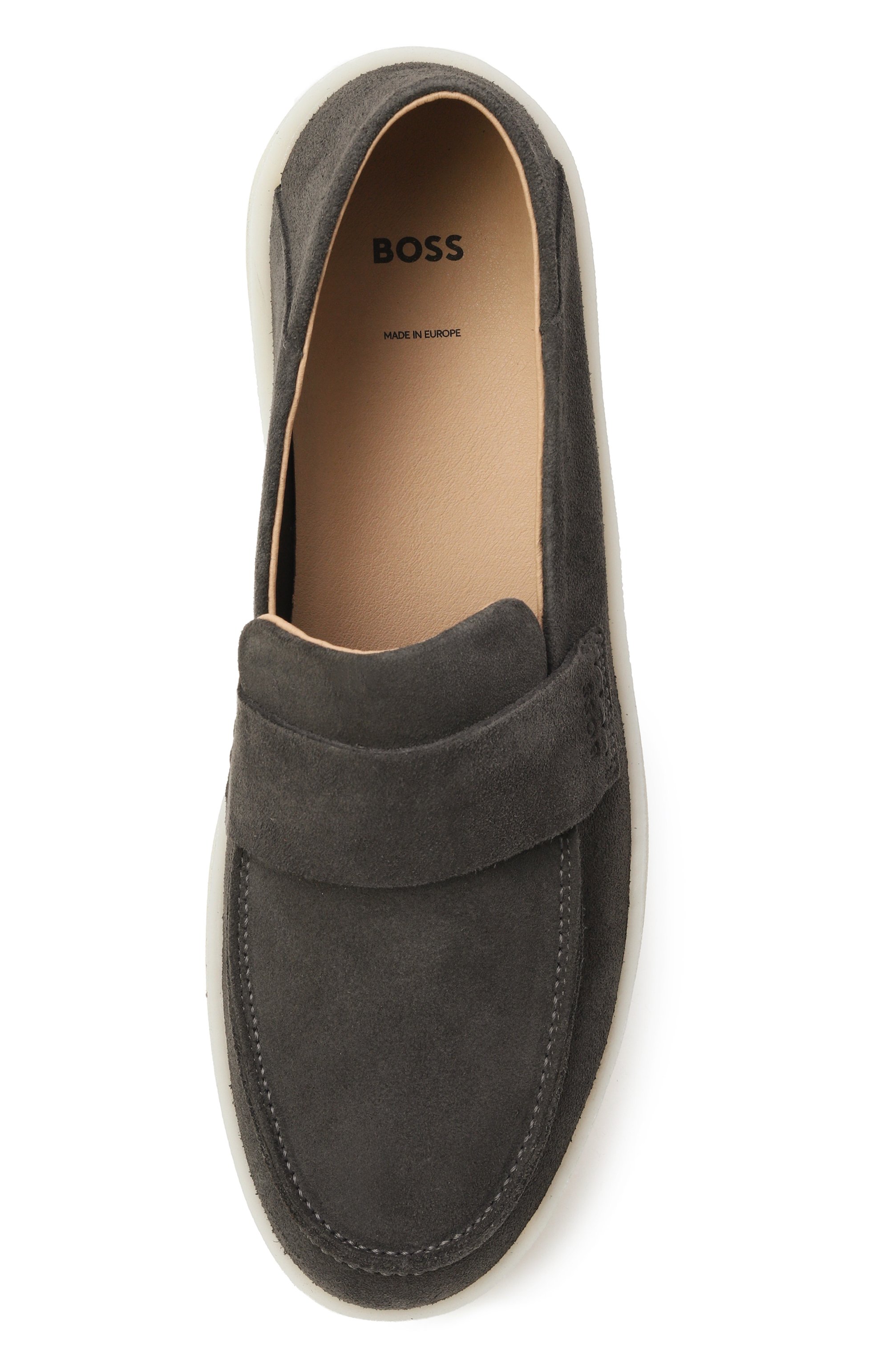 Замшевые лоферы randal BOSS, арт. 50557699, фото 5