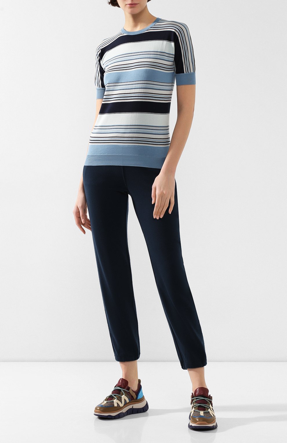 Топ из смеси шелка и хлопка LORO PIANA, арт. FAI8999, фото 2