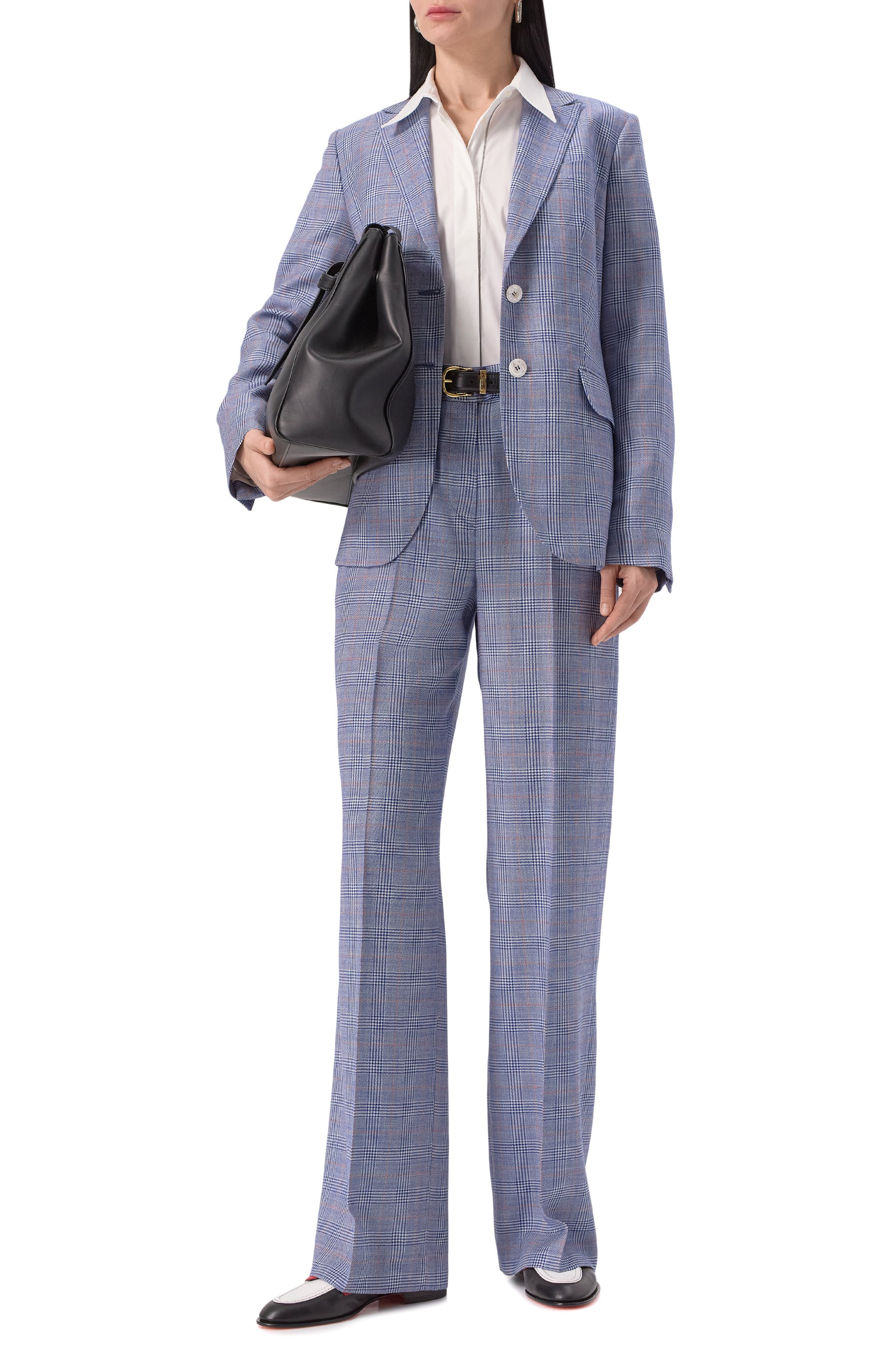 Кожаные пенни-лоферы SANTONI, арт. WUSG71491HAFSYTC, фото 2