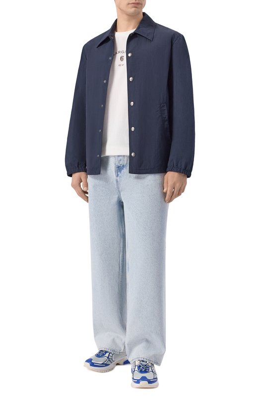 Хлопковая футболка MM6 SH2GC0038/M20048 Белый  SH2GC0038/M20048 Фото 2