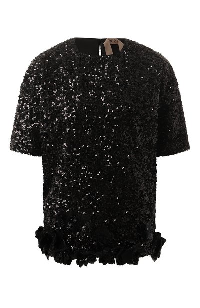 Женский топ с отделкой пайетками N21, арт. G111/5199