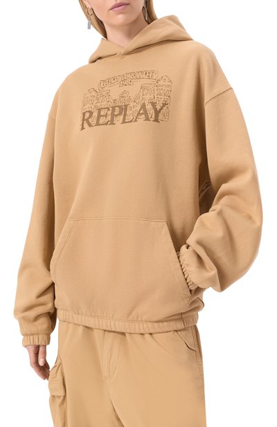 Хлопковое худи REPLAY, арт. W3455 .000.21842, фото 3