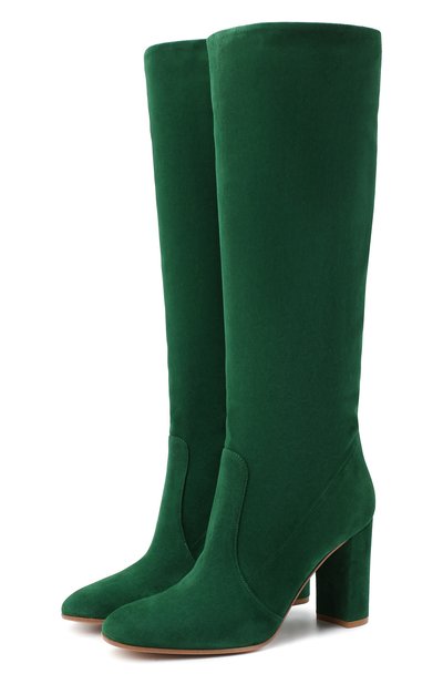 Замшевые сапоги glen GIANVITO ROSSI, арт. G80627.85RIC.C45LEAF, фото 1