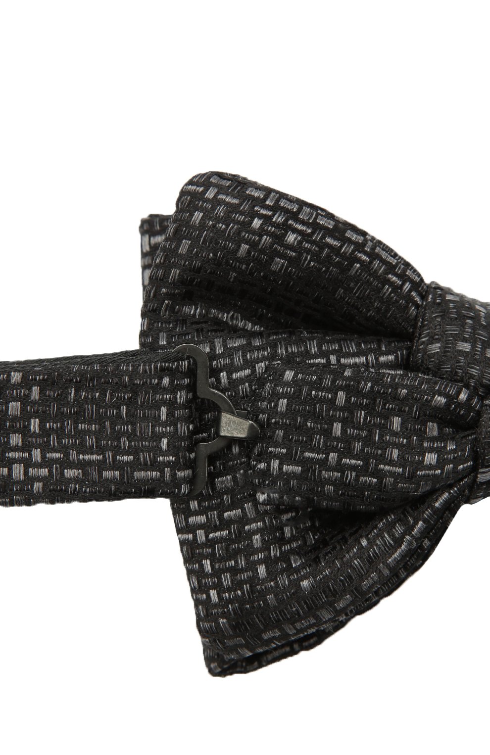 Шелковый галстук-бабочка TOM FORD темно-серого цвета по цене 21950 руб., арт. 2TF18/4CH, фото 3 Шелковый галстук-бабочка TOM FORD, арт. 2TF18/4CH, фото 3