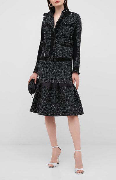 Текстильные босоножки reon 100 JIMMY CHOO, арт. RE0N 100/XGC, фото 2