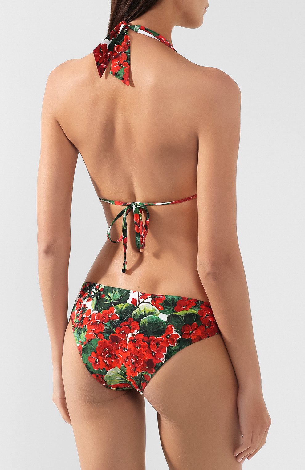 Плавки-бикини DOLCE & GABBANA красного цвета по цене 25550 руб., арт. 02A03J/FSG0Y, фото 3 Плавки-бикини DOLCE & GABBANA, арт. 02A03J/FSG0Y, фото 3