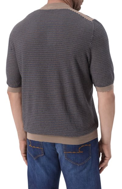 Джемпер изо льна и хлопка CORTIGIANI, арт. 2A9106, фото 4