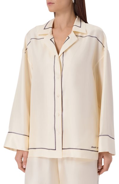 Шелковая рубашка ALEXANDER WANG, арт. 1WC3251137, фото 3