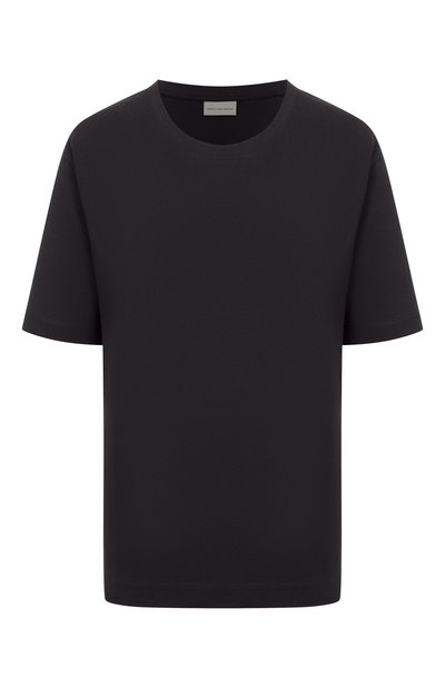Женская хлопковая футболка DRIES VAN NOTEN, арт. 011100/2600