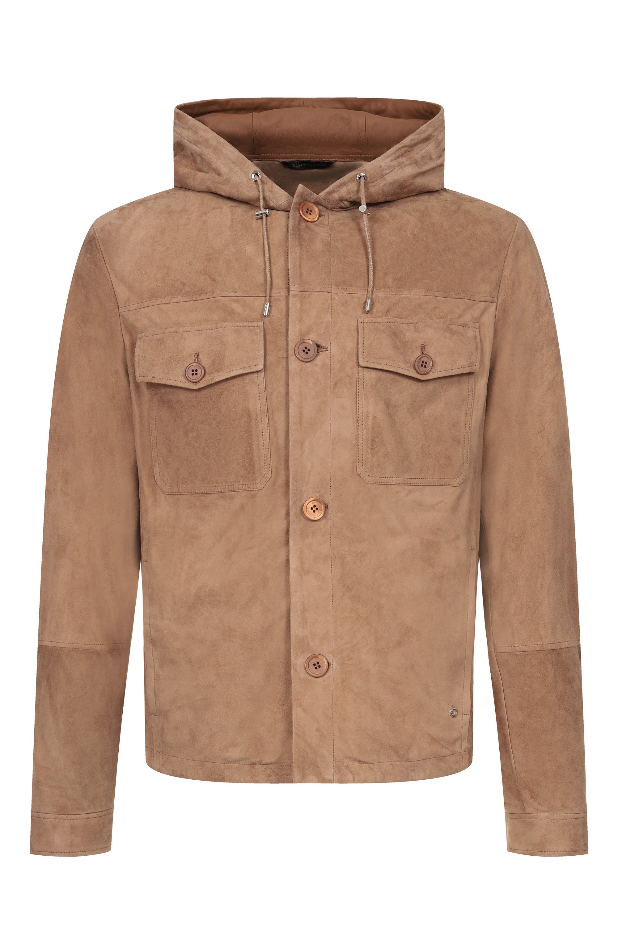 Замшевая куртка-рубашка STEFANO RICCI бежевого цвета по цене 699500 руб., арт. M7J6100150/SUEJS3, фото 1 Замшевая куртка-рубашка STEFANO RICCI, арт. M7J6100150/SUEJS3, фото 1