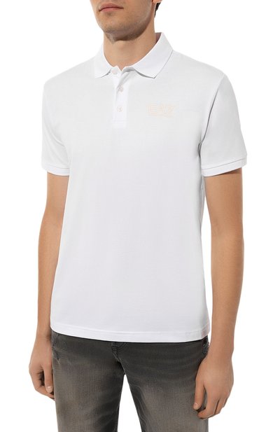 Хлопковое поло EA7, арт. 6DPF16/PJVQZ/L, фото 3