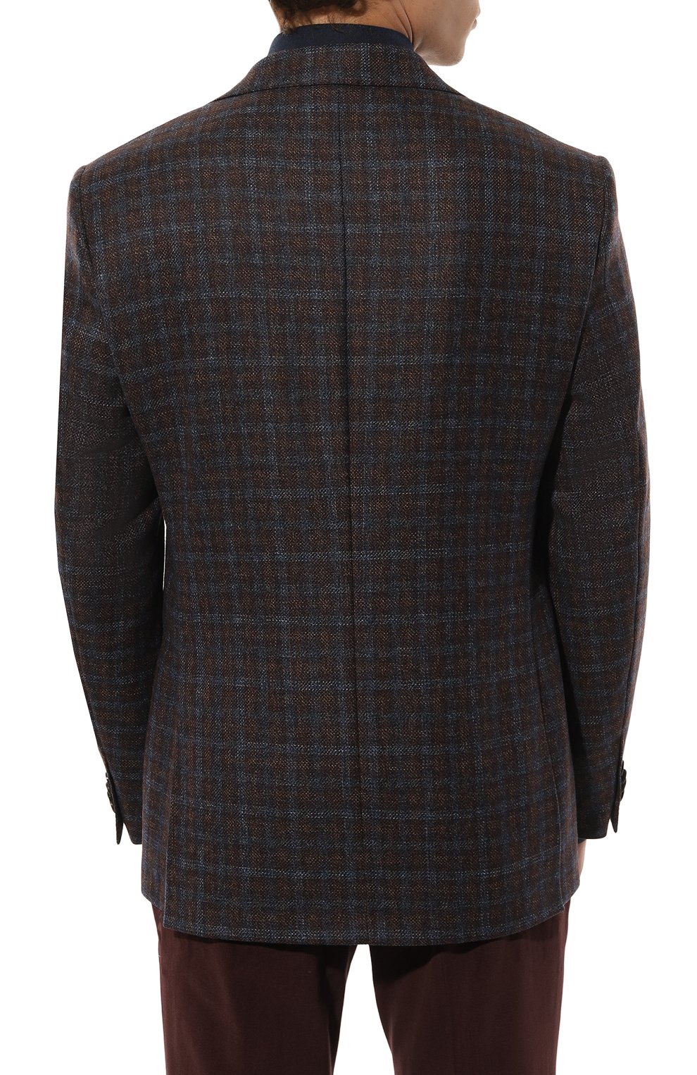 Шерстяной пиджак CORNELIANI коричневого цвета по цене 109000 руб., арт. 946008-9416317, фото 6 Шерстяной пиджак CORNELIANI, арт. 946008-9416317, фото 6
