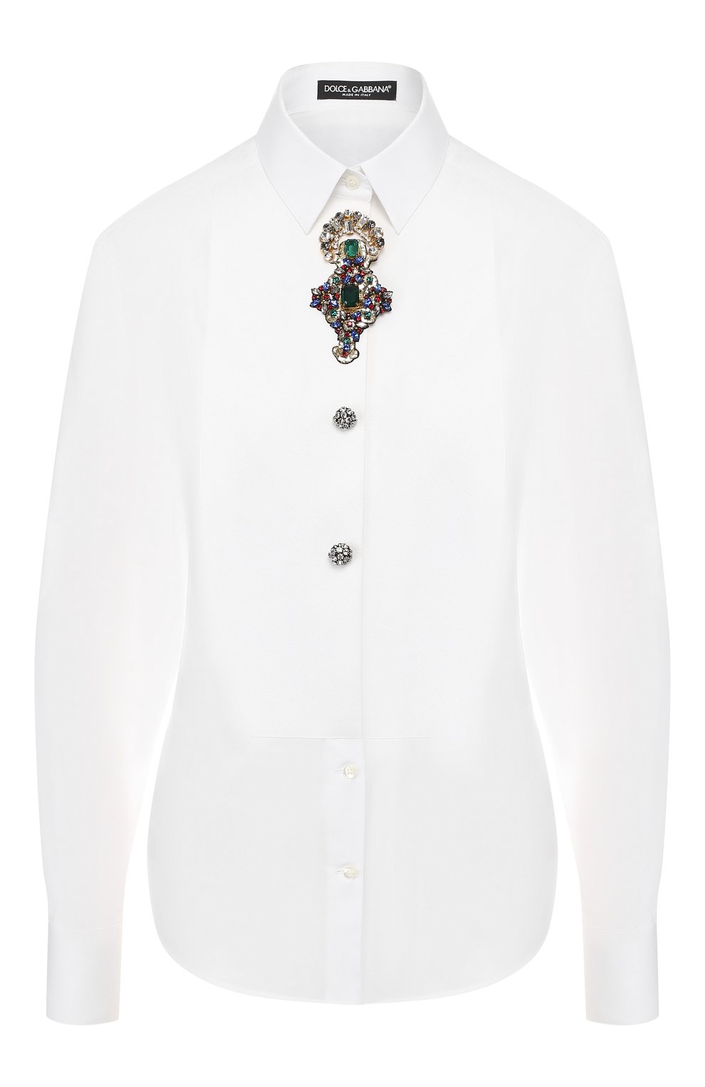 Хлопковая рубашка DOLCE & GABBANA, арт. F5K29Z/FU5K9, фото 1