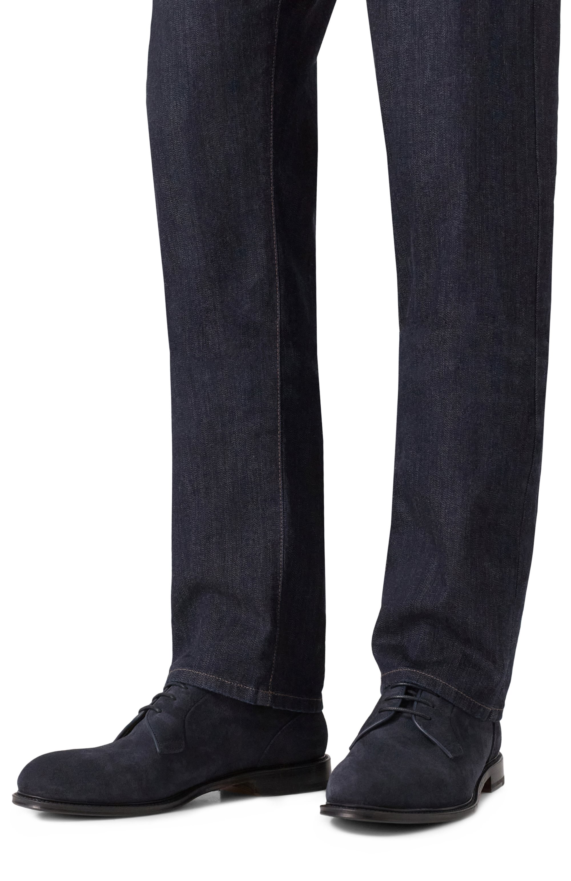 Замшевые дерби KITON, арт. USSA262N0010801, фото 3