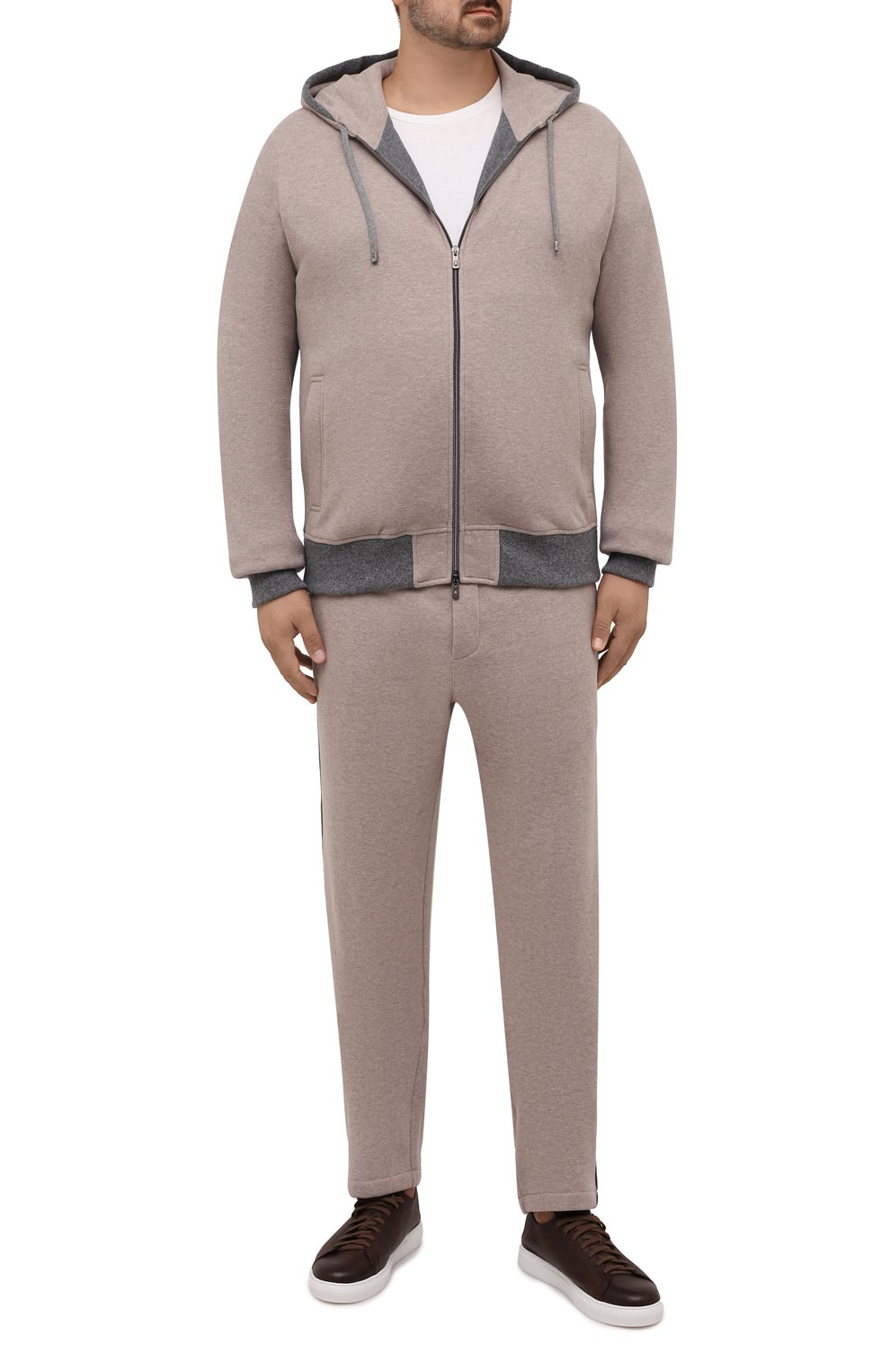 Спортивный костюм из хлопка и кашемира CAPOBIANCO, арт. 11MT30.FW00./58-60, фото 1