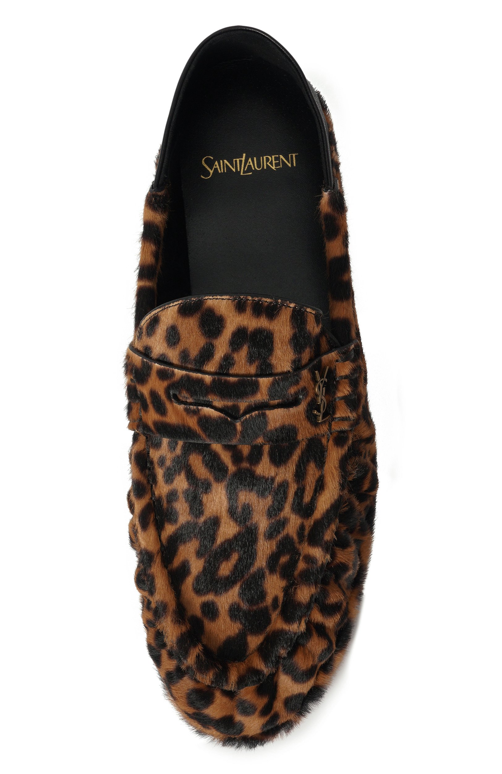 Кожаные пенни-лоферы le loafer SAINT LAURENT, арт. A003S0/AAG4F, фото 6