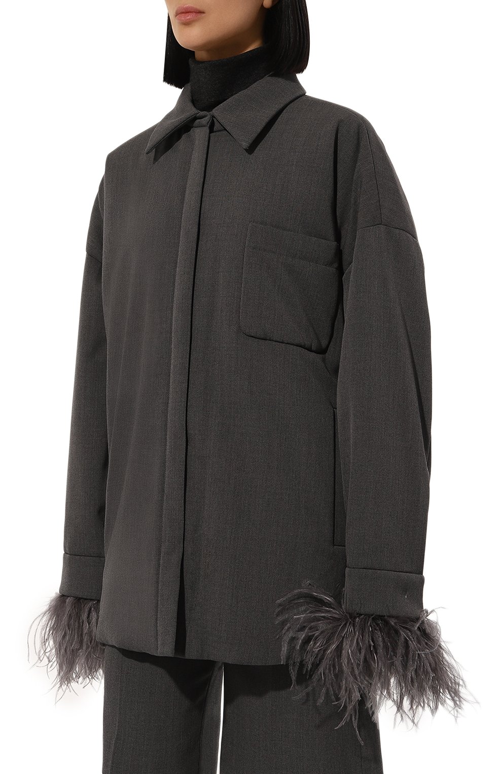 Шерстяная куртка VALENTINO, арт. 5B3CI0RS7CU, фото 3