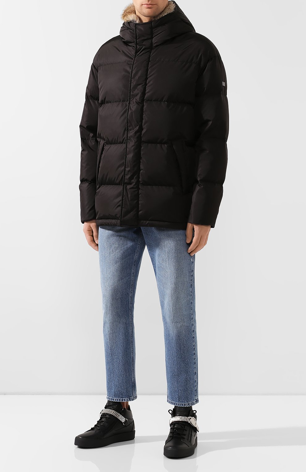 Кожаные кеды gzxcowan GIUSEPPE ZANOTTI DESIGN, арт. RCCU900/001, фото 2