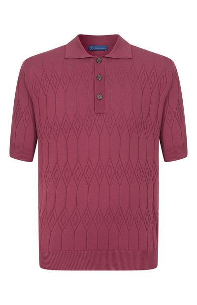 Мужская хлопковое поло ANDREA CAMPAGNA, арт. M5426-9030