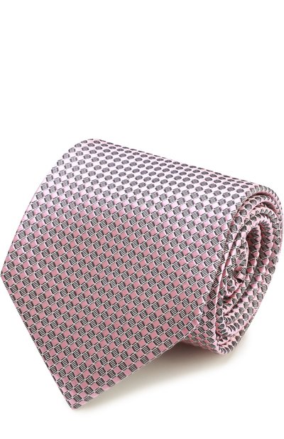 Мужской шелковый галстук в полоску ZEGNA, арт. Z9D701XW