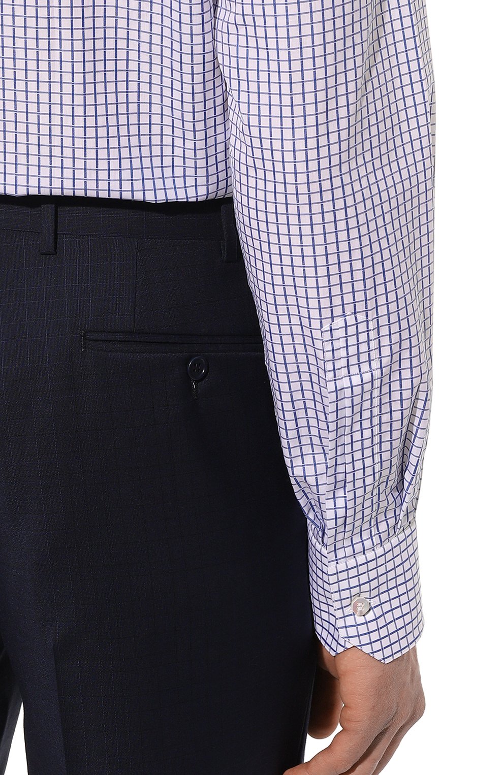 Хлопковая сорочка STEFANO RICCI, арт. MC000540/R2032, фото 6