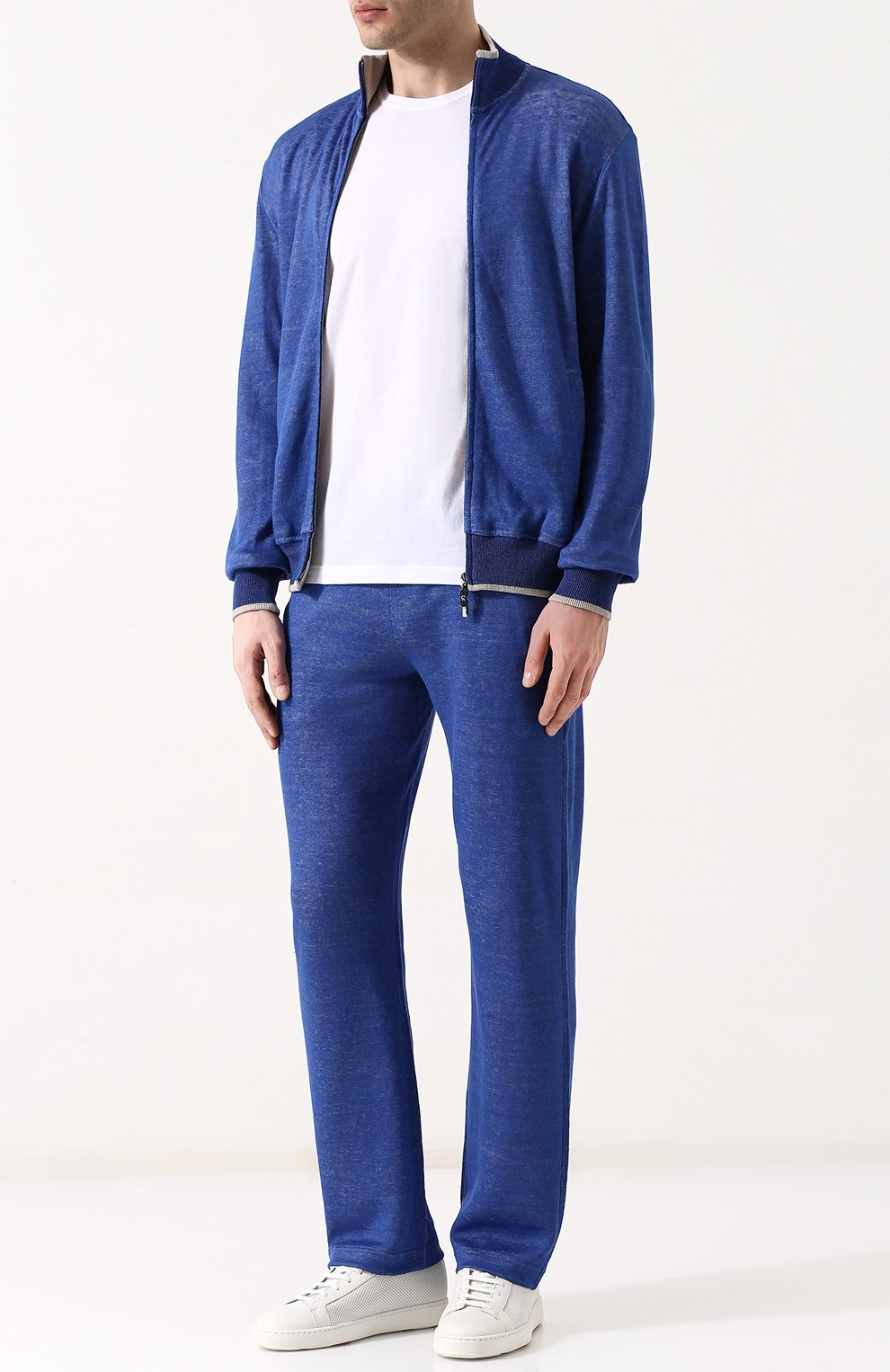 Льняной спортивный костюм ANDREA CAMPAGNA, арт. J0GGING/1203, фото 1