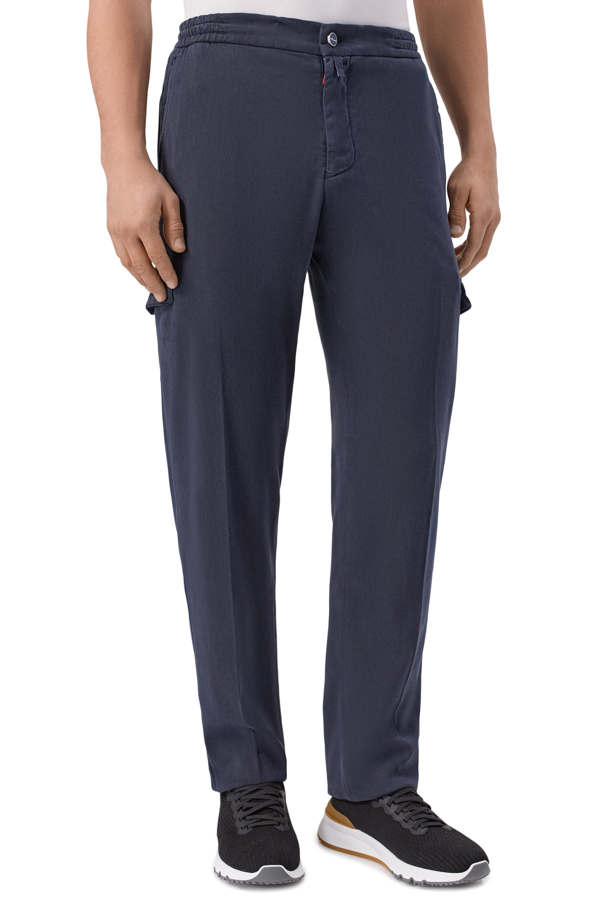 Брюки-карго из лиоцелла KITON, арт. UPLACTK0606H01, ф ото 3