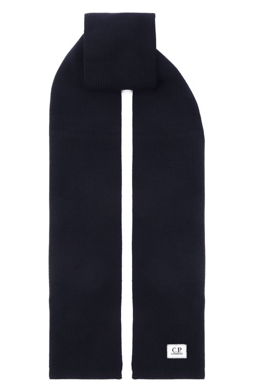 Шерстяной шарф C.P. Company 19CMAC303A005509A Синий 19CMAC303A005509A