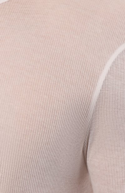 Хлопковый лонгслив ANN DEMEULEMEESTER, арт. 2402-M-JTS10-FA434-002, фото 5