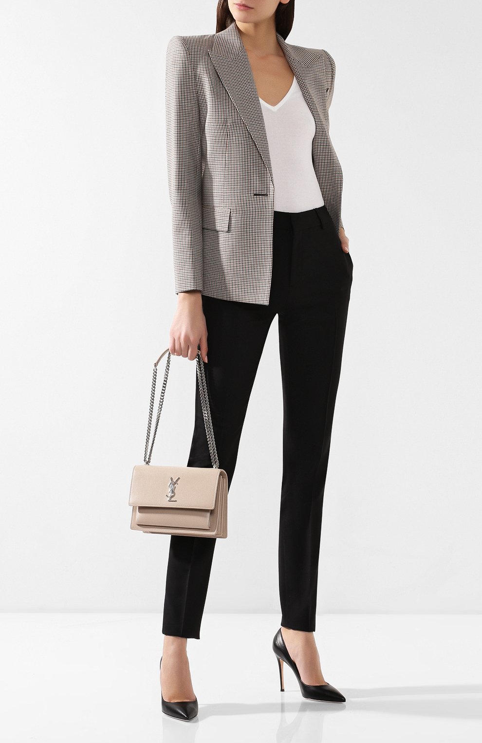 Сумка sunset monogram medium SAINT LAURENT, арт. 442906/D420N, фото 2