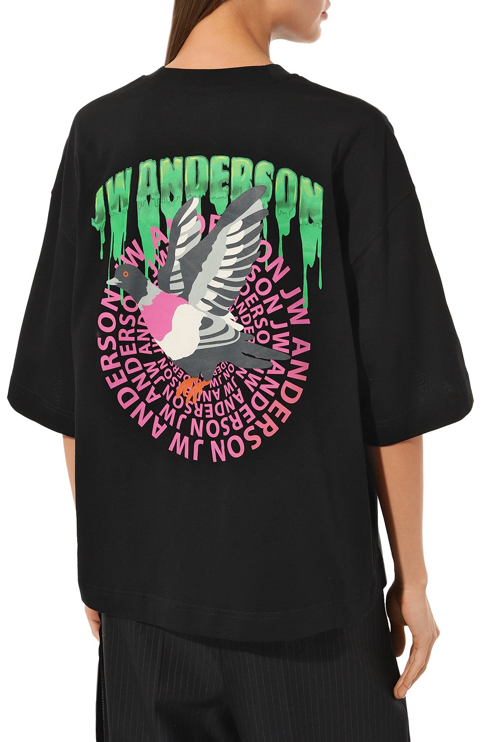 Хлопковая футболка JW ANDERSON, арт. JT0097PG0944 993, фото 4