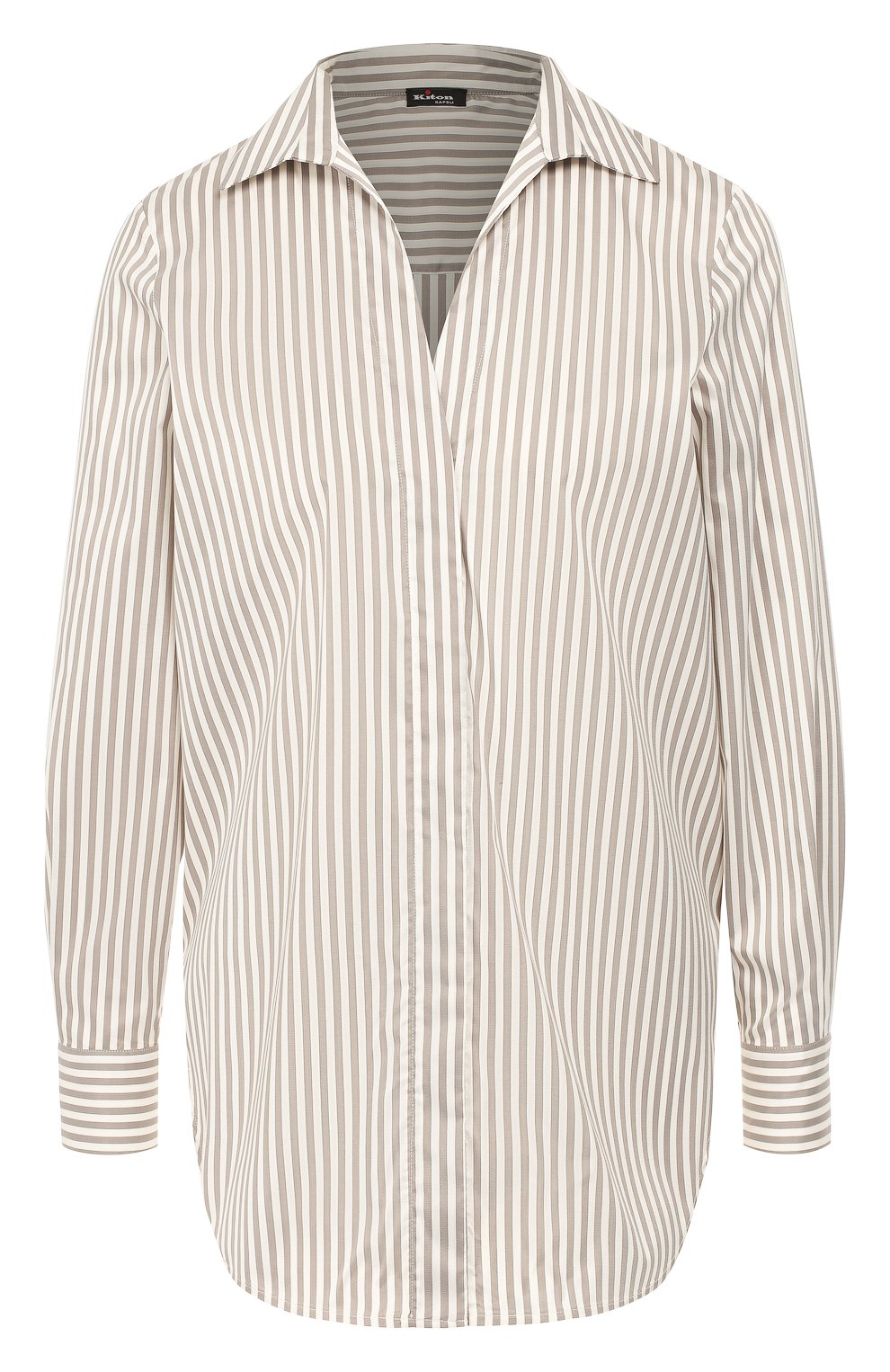 Рубашка в полоску KITON, арт. D47446K09A10, фото 1