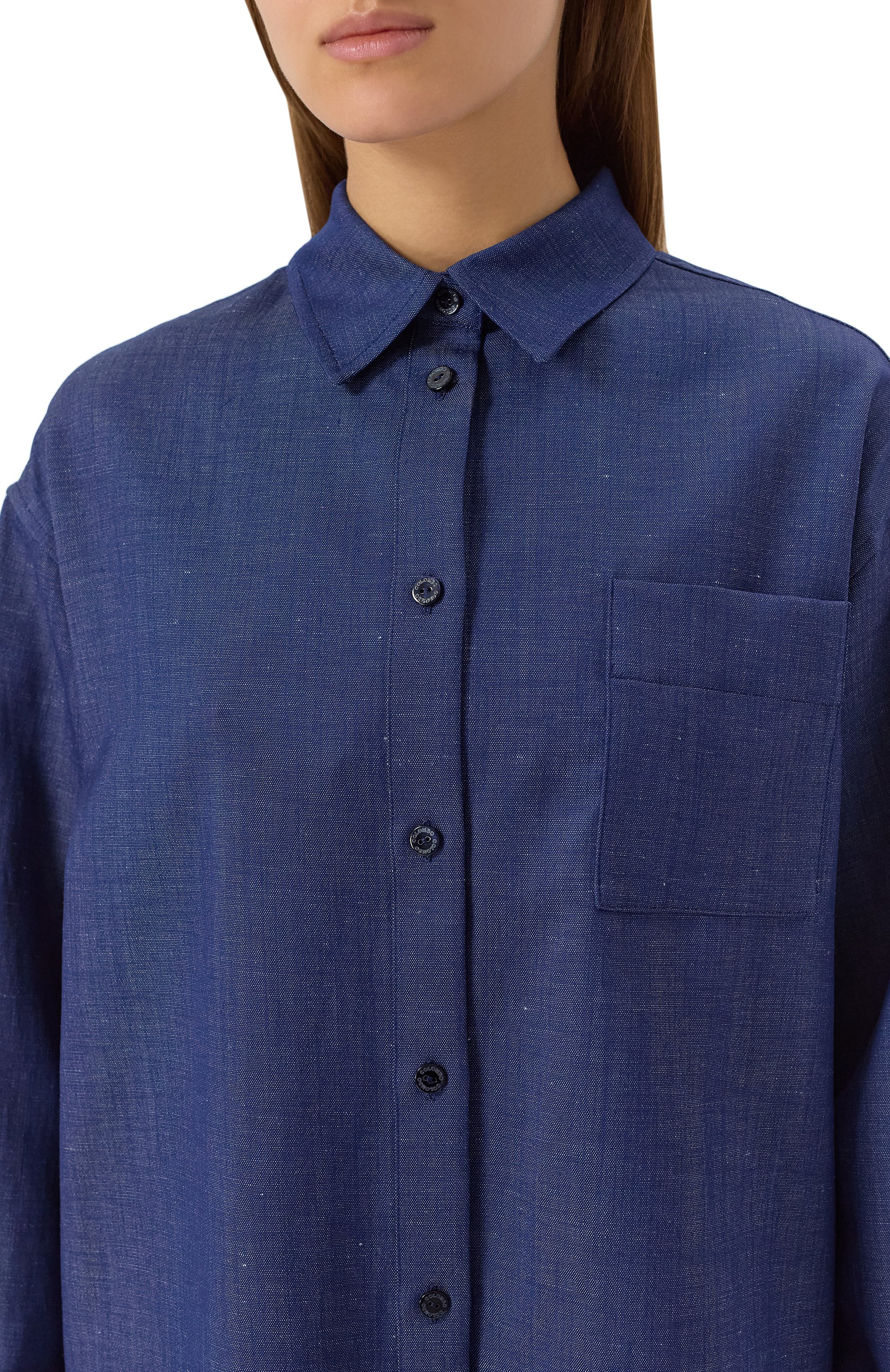 Рубашка из шерсти и льна COLOMBO, арт. CM00399/77184-U, фото 5