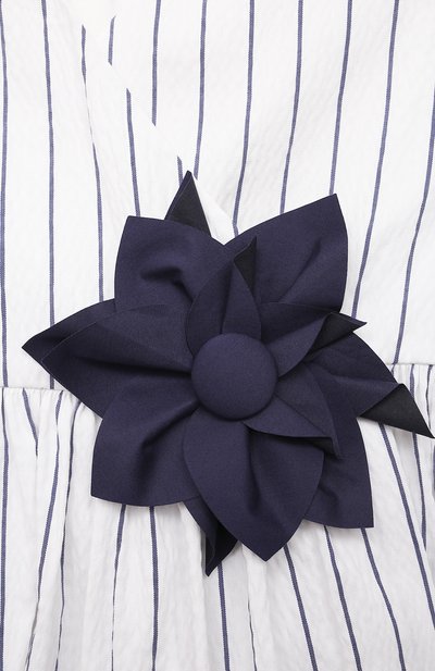 Хлопковое платье IL GUFO, арт. P21VA267C1067/2A-4A, фото 3