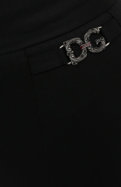 Шерстяные брюки DOLCE & GABBANA, арт. FTBU0T/FUBE7, фото 5