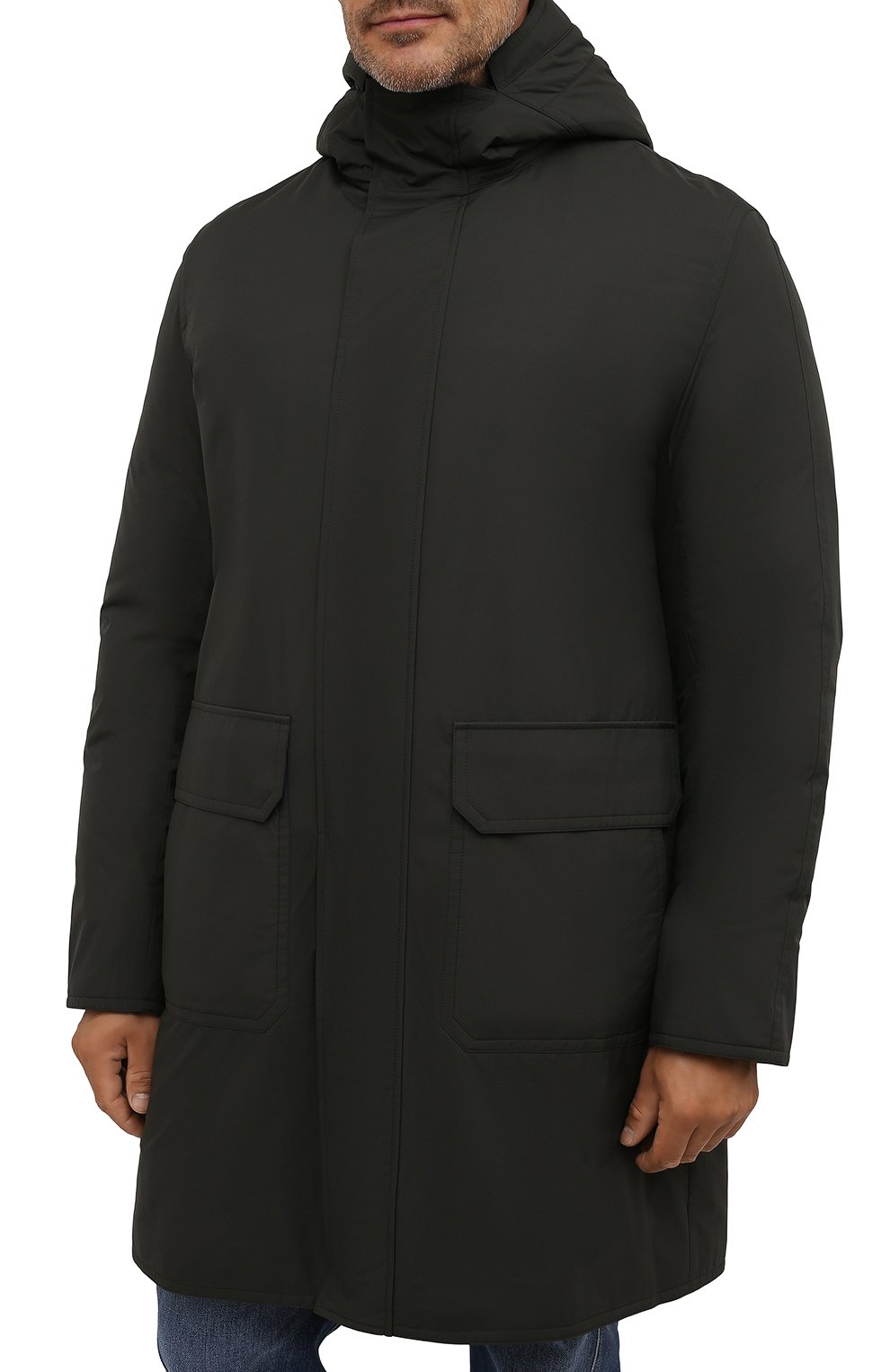 Пуховая парка с подкладкой из соболя ANDREA CAMPAGNA, арт. 00500H001A131, фото 3