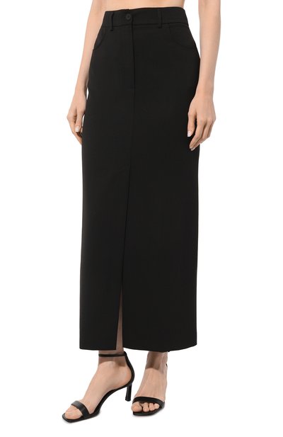 Юбка BEATRICE .B черного цвета по цене 27700 руб., арт. 24FA5875/TWILL, фото 3 Юбка BEATRICE .B, арт. 24FA5875/TWILL, фото 3