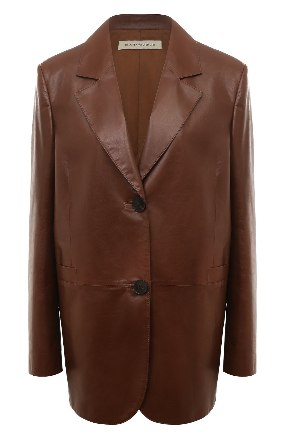 Кожаный жакет COLOR TEMPERATURE, арт. К-3/467, фото 1